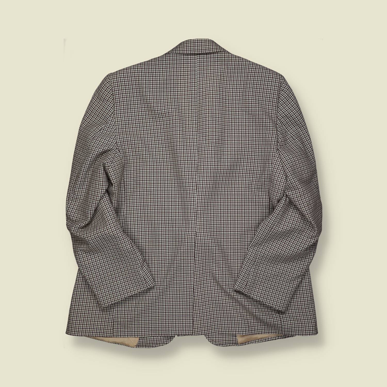 1970s | Tailored Check Blazer – L