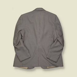 1970s | Tailored Check Blazer – L