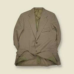 1970s | Marsett | Half Belted Tailored Jacket – XL