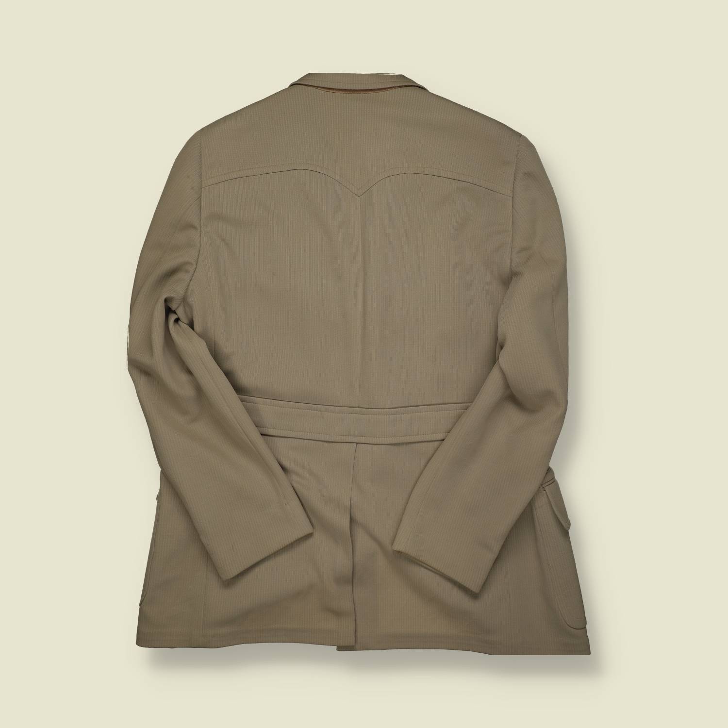 1970s | Marsett | Half Belted Tailored Jacket – XL