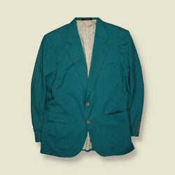 1970s | Robert Alan | Tailored Jacket | Teal – M