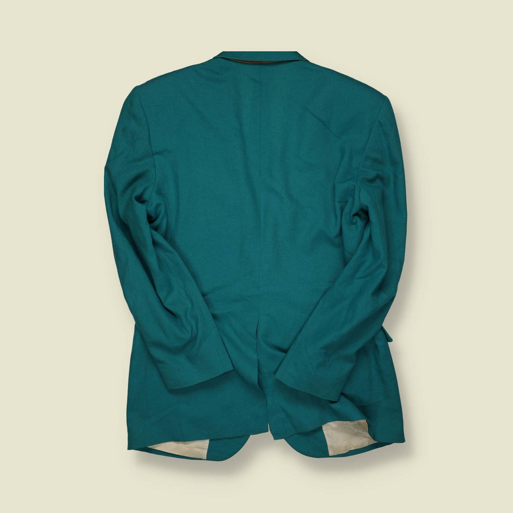 1970s | Robert Alan | Tailored Jacket | Teal – M