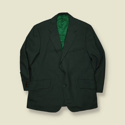 1970s | Briggs LTD | Tailored Jacket | Deep Green – L