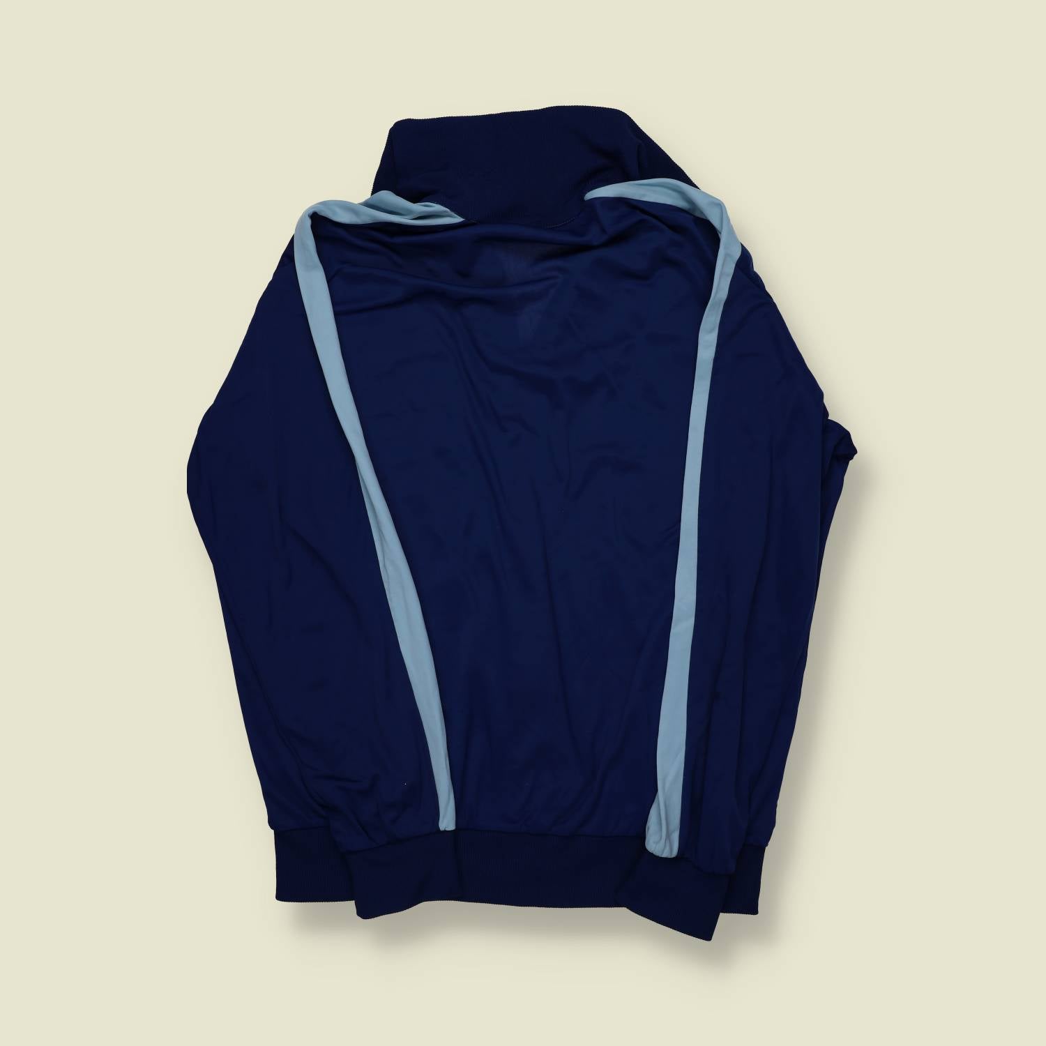 1970s | Puma | Track Jacket | Navy / Light Blue – L