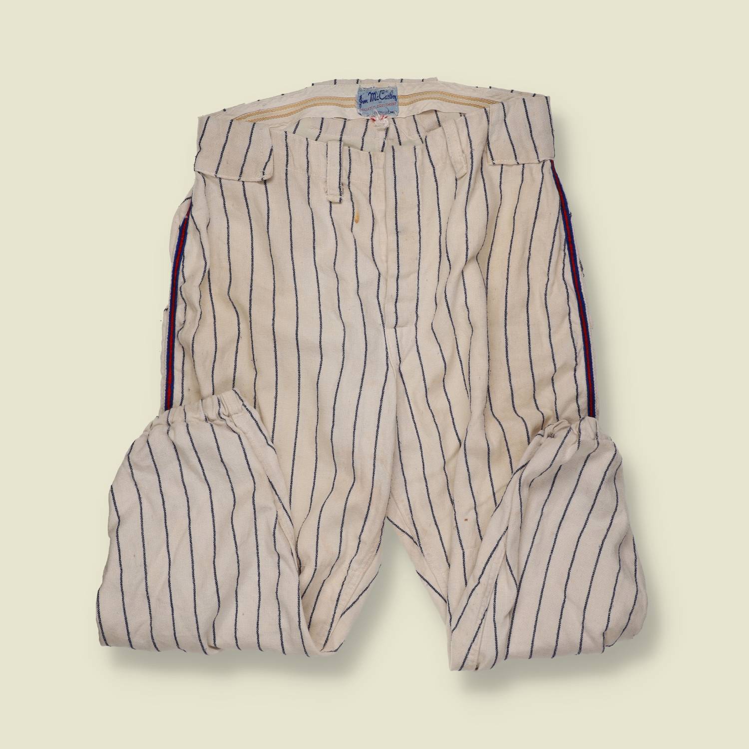 1950s | Jim McCarthy | Baseball Pants | Pinstripe – w30