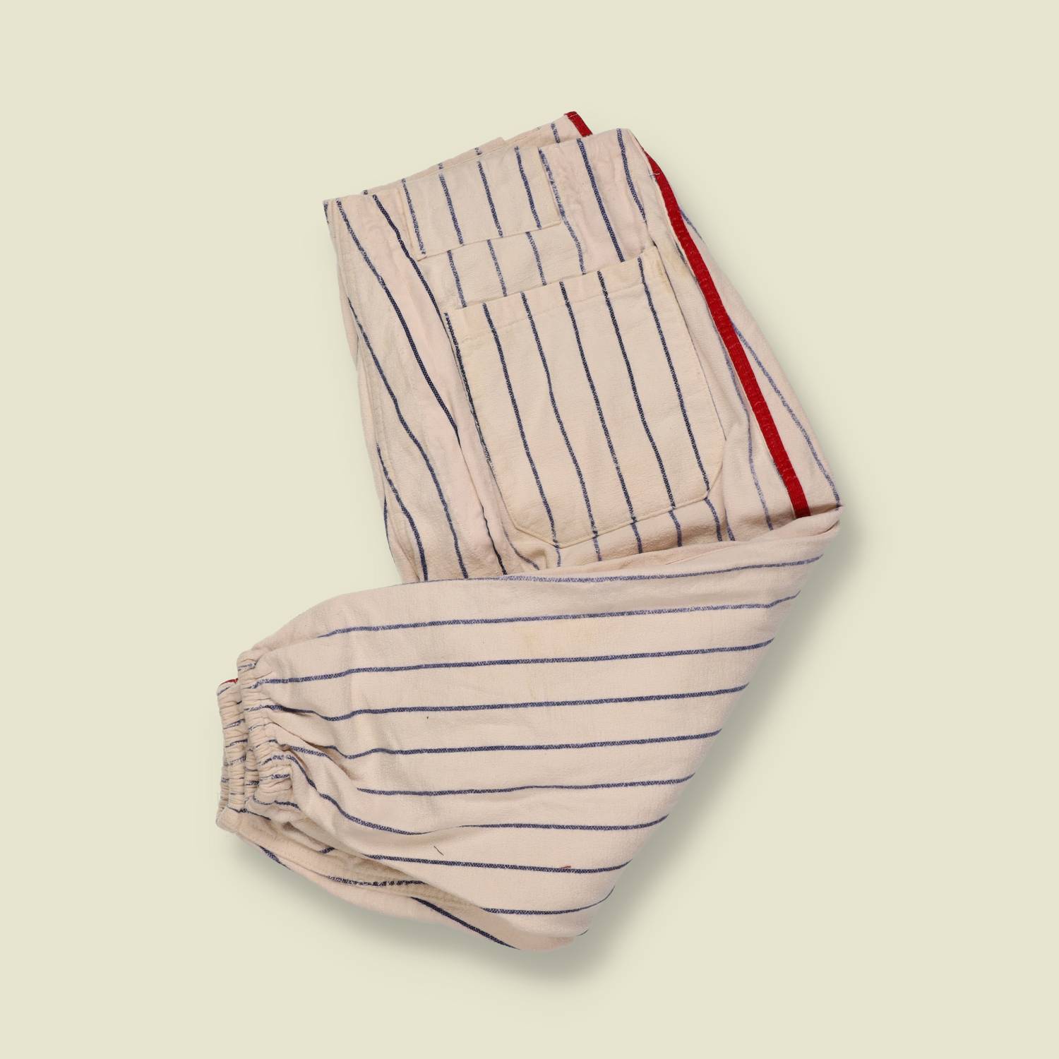1950s | Unbranded | Baseball Pants | Pinstripe Wool – w32