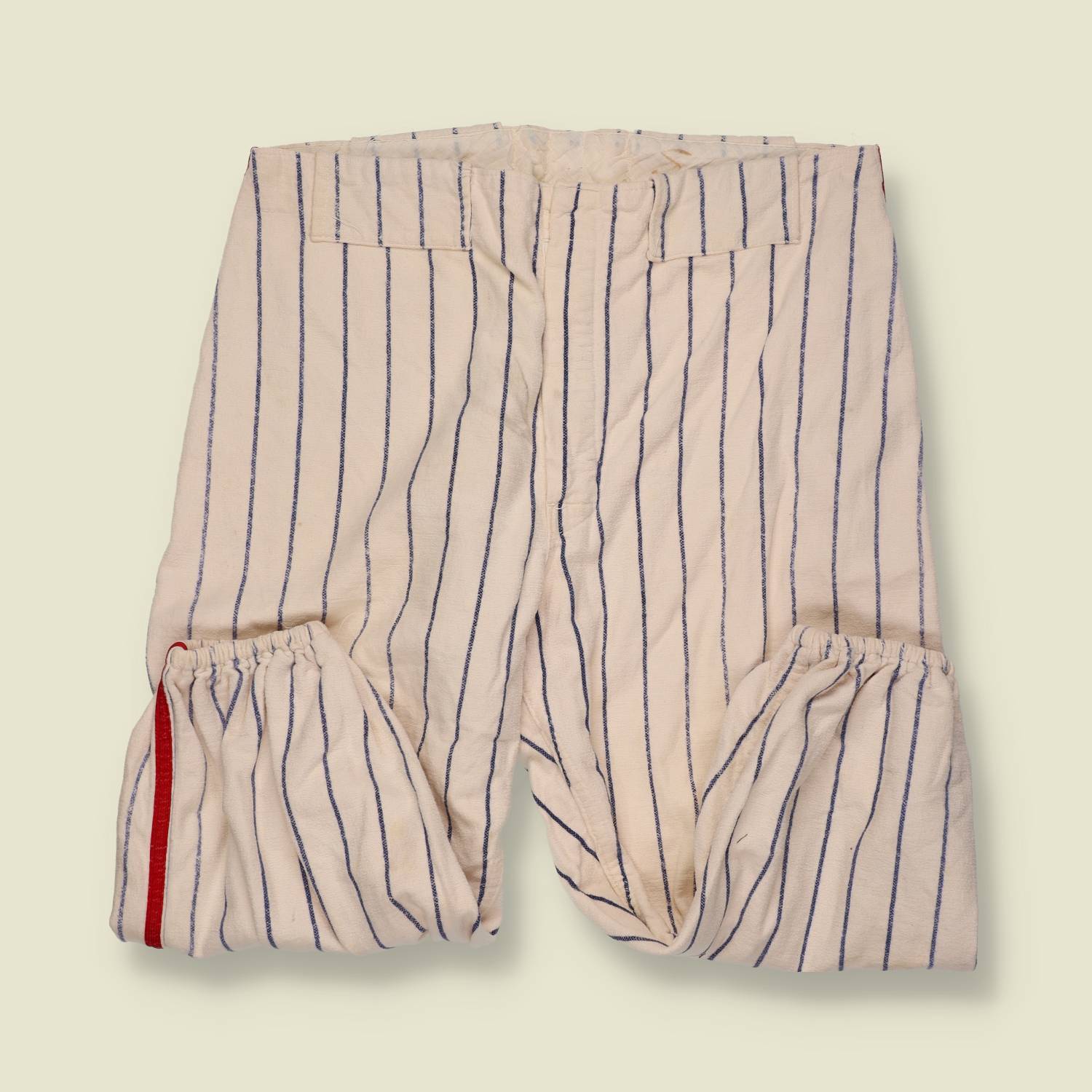 1950s | Unbranded | Baseball Pants | Pinstripe Wool – w32