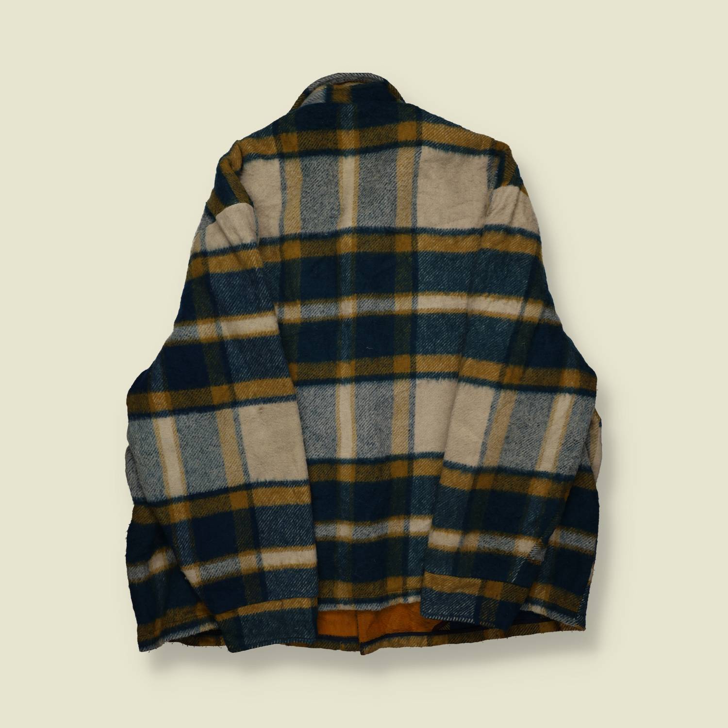 1970s | Woolrich | Lined Wool Shacket | Made in USA | Plaid – 3XL