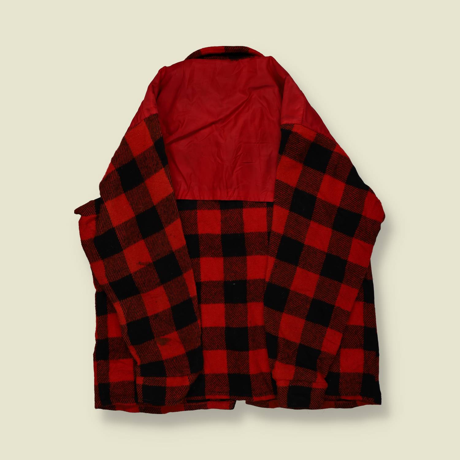 1960s | Big Bill | Wool Lumberjack Jacket | Made in Canada | Buffalo Plaid – XL