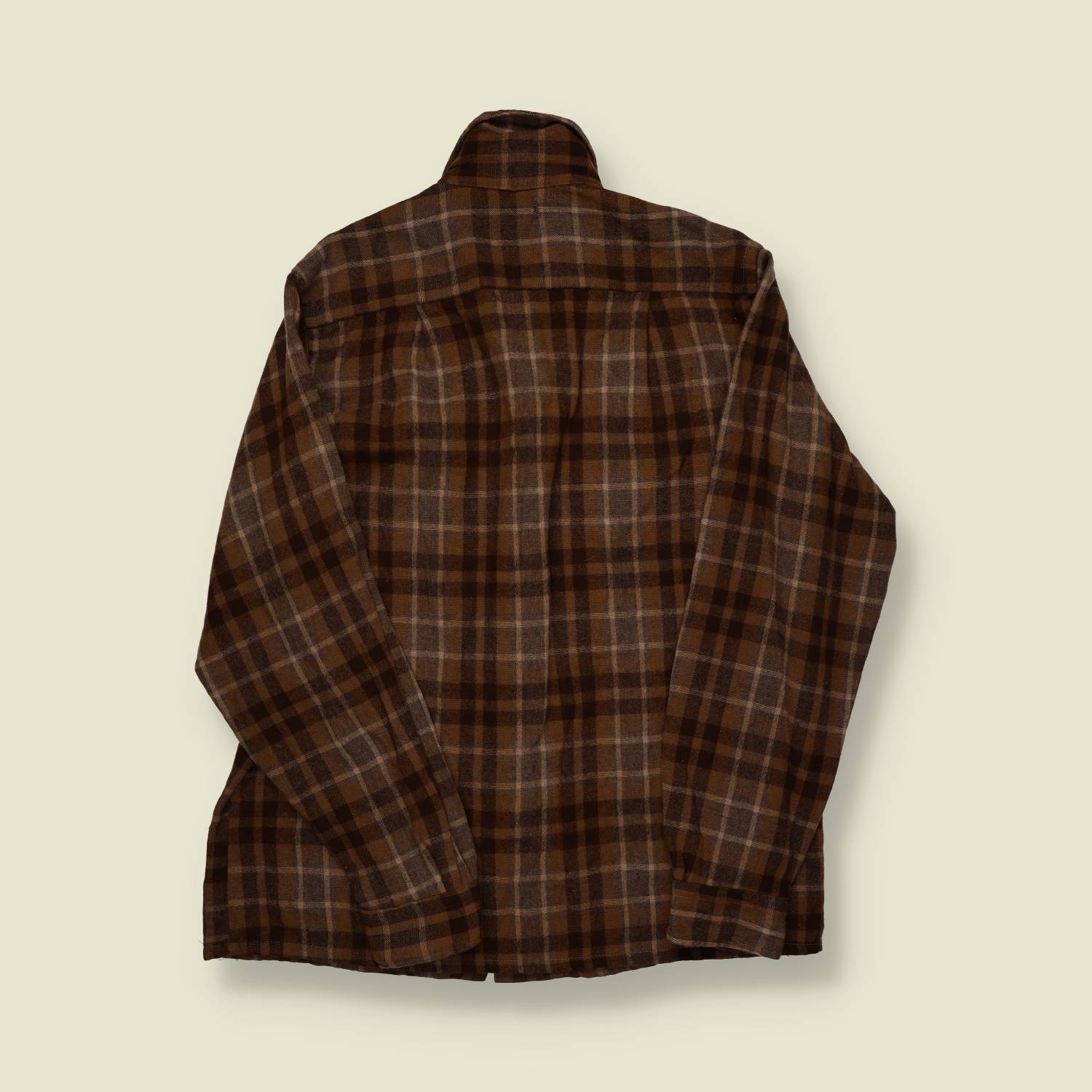 1970s | Mont Blanc | Wool Shirt | Plaid – L