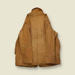 1950s | Unknown Brand | Heavy Canvas Hunting Jacket | Tan – L