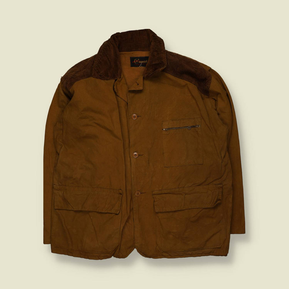 1960s | Coronet | Heavy Canvas Hunting Jacket | Tan – XXL