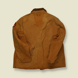 1950s | American Field | Heavy Canvas Hunting Jacket | Tan – XL