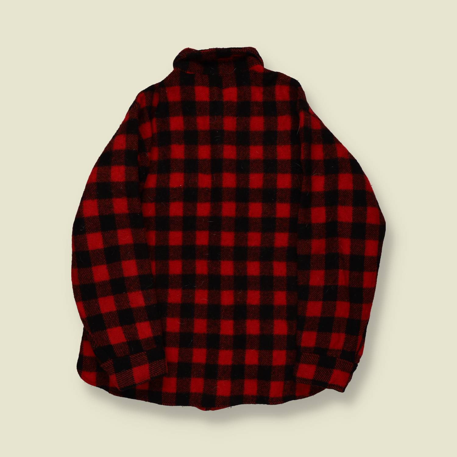 1970s | Woolrich | Wool Shirt | Red / Black Check – S