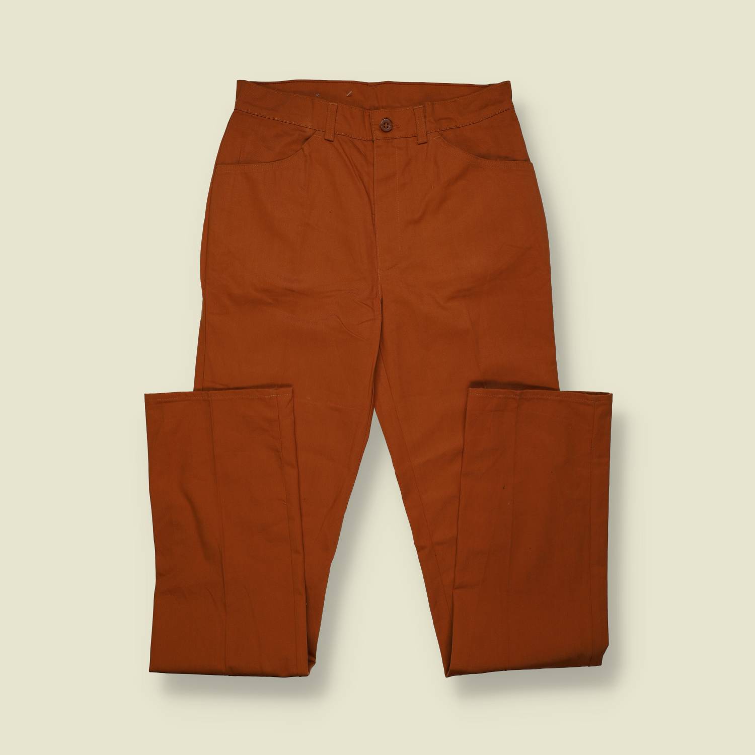 1970s | Levi’s | Deadstock | Lightweight Chino Trousers | Brown – w30
