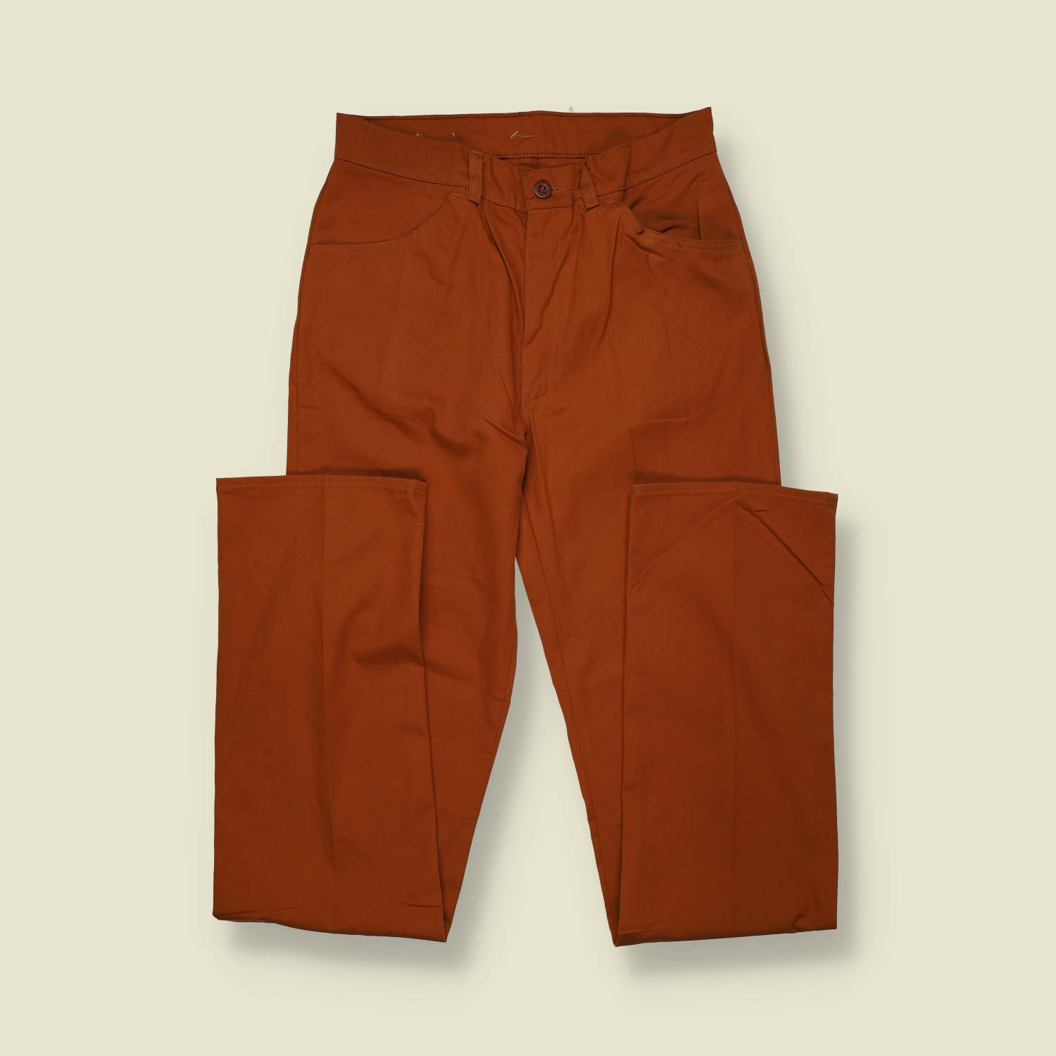 1970s | Levi’s | Deadstock | Lightweight Chino Trousers | Brown – w28