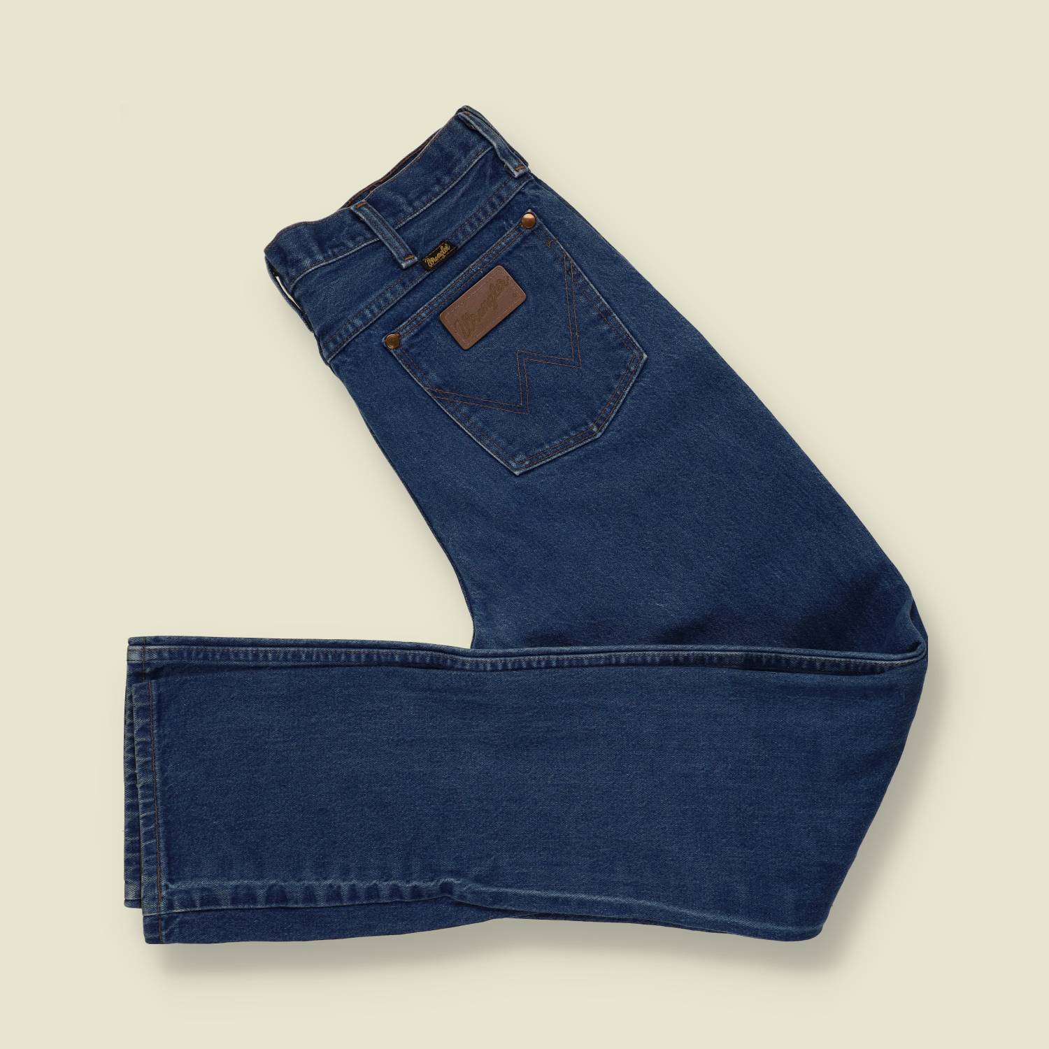 1970s / 1980s | Wrangler | Cowboy Jeans | Made in USA | Indigo Denim – w32