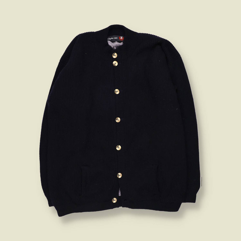 1980s | Ghiglino 1893 | Cardigan | Navy - XL
