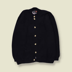 1980s | Ghiglino 1893 | Cardigan | Navy - XL