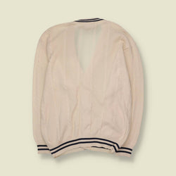 1980s | Enzo Lorenzo | Cardigan | Cream - XL
