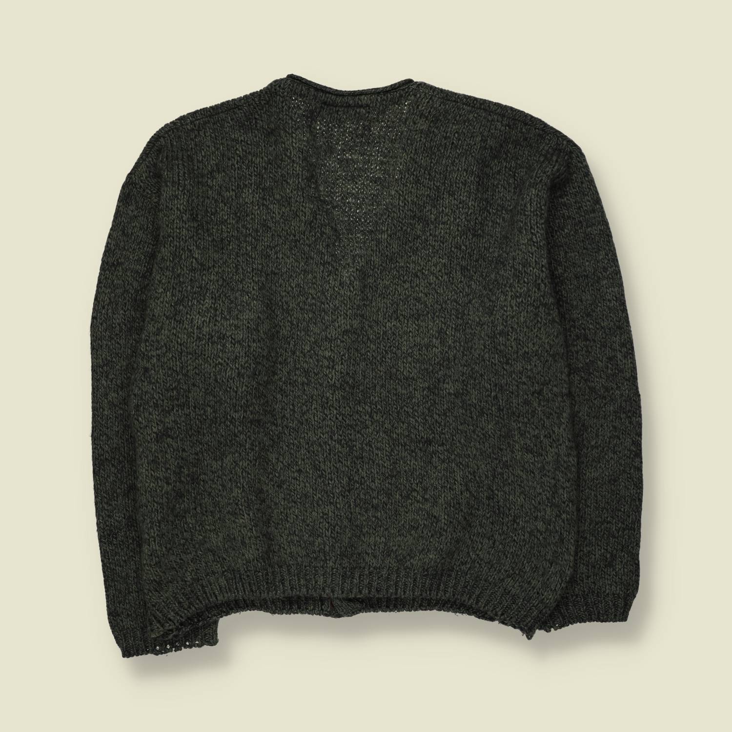 1980s | Consenso | Cardigan | Green -  3XL