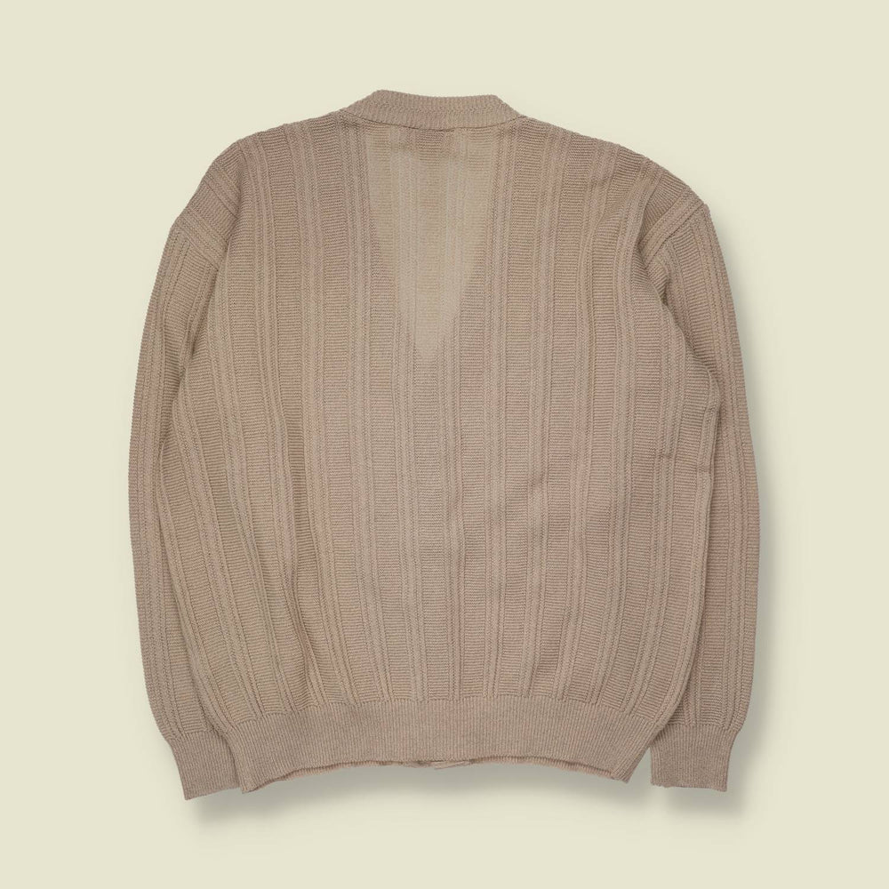 1980s | Tardini | Cardigan | Beige - XXL