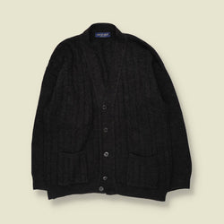 1980s | Beryl Ulick | Cardigan | Charcoal - M