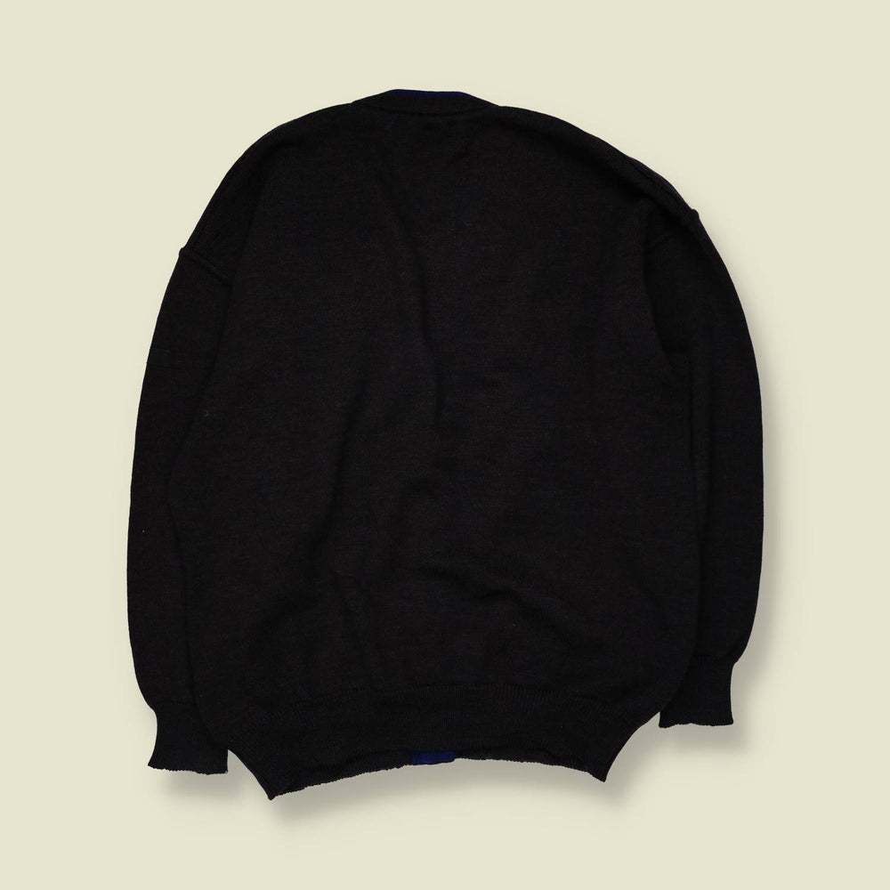 1980s | März Golf Line | Cardigan | Black - XXL