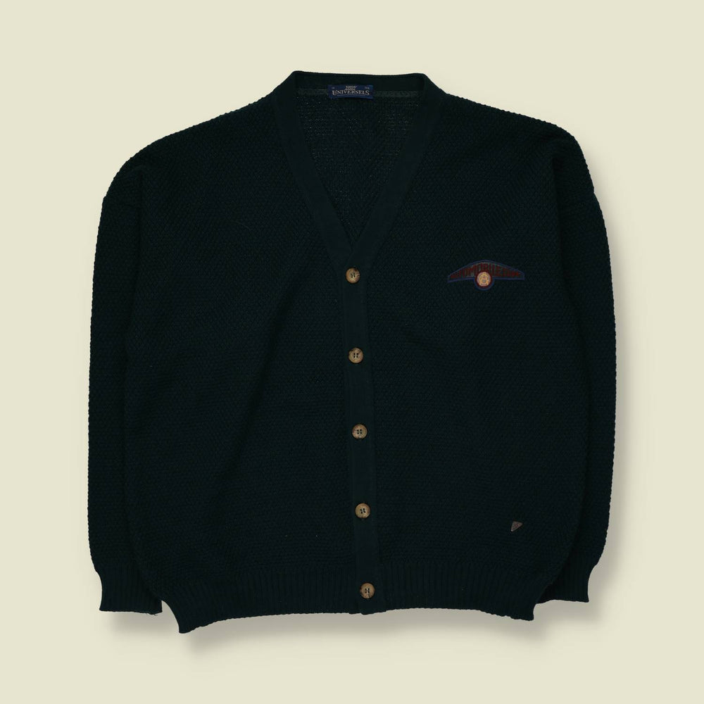 1980s | New Man Universels | Cardigan | Navy - XL