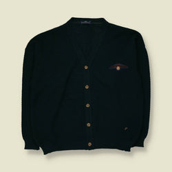 1980s | New Man Universels | Cardigan | Navy - XL