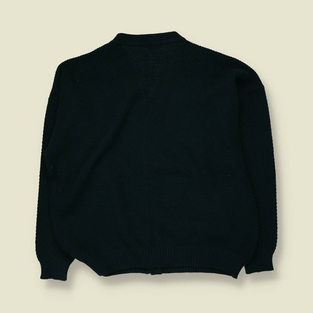 1980s | New Man Universels | Cardigan | Navy - XL