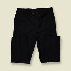 1990s | Three-Button Suit | Black - L