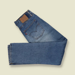 1990s | Levi's 501 | Made in USA | Blue Wash Jeans - w30