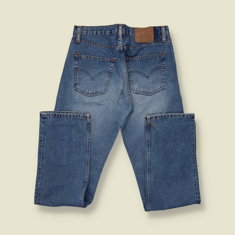 1990s | Levi's 501 | Made in USA | Blue Wash Jeans - w30