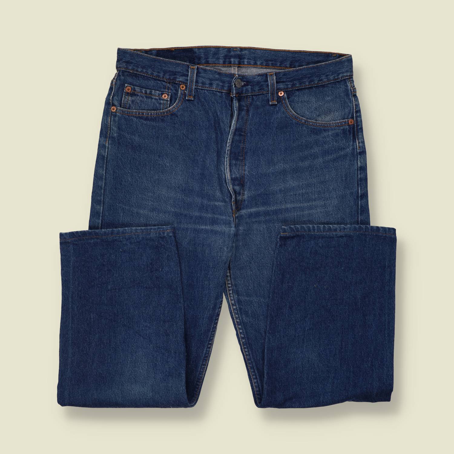 1990s | Levi's 501 | Made in USA | Blue Wash Jeans - w34
