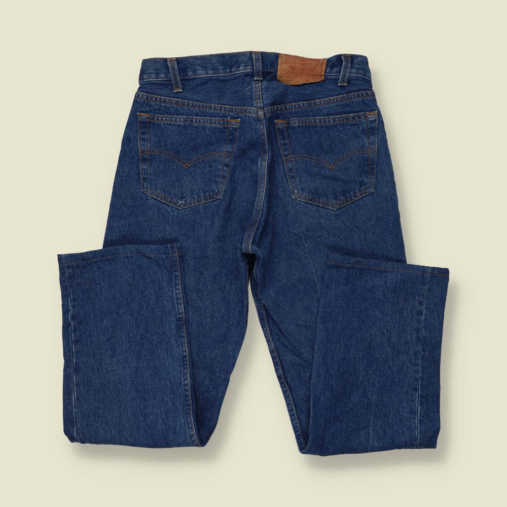 1990s | Levi's 501xx | Made in USA | Dark Blue Wash Jeans - w30