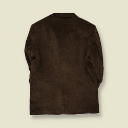 1990s | Corduroy Blazer | Olive Brown - L