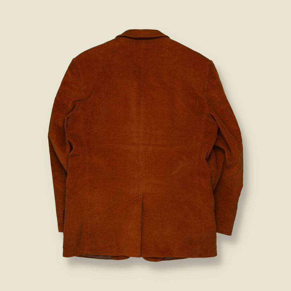 1990s | Angelo Litrico | Corduroy Blazer | Rust - M