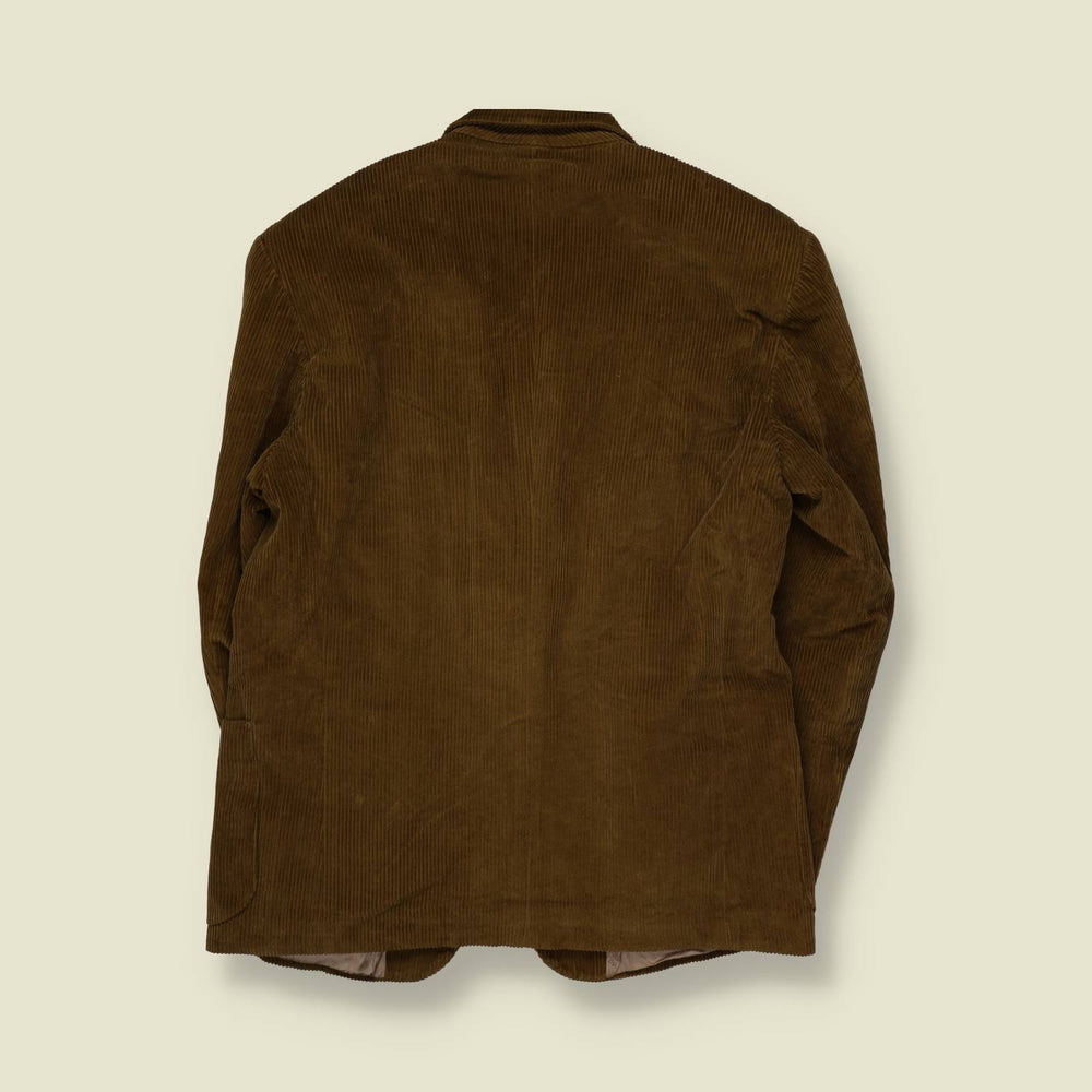 1990s | Roberto Rovi | Corduroy Blazer | Olive - M