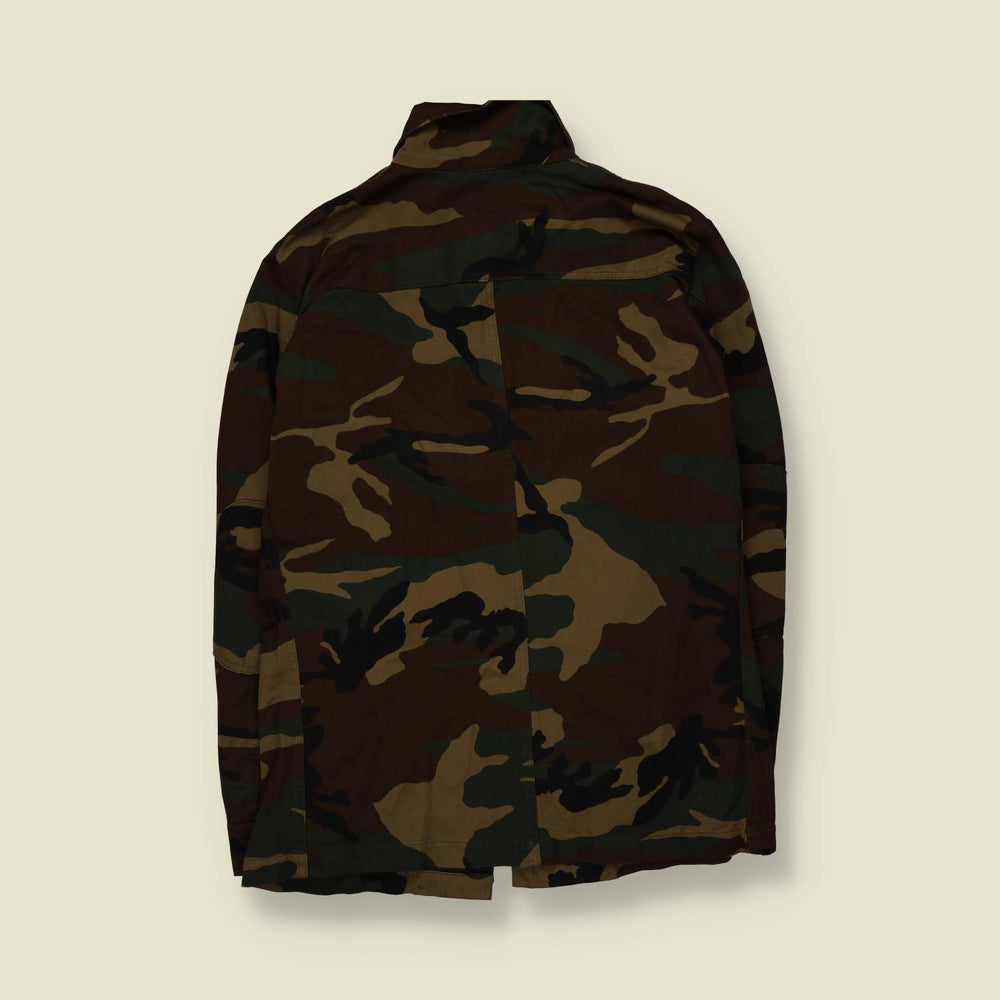 1993 | Italian Army | Woodland Camo Field Shirt - L