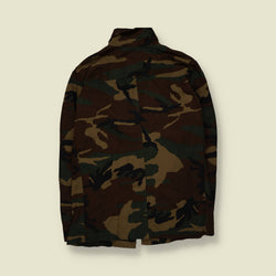 1993 | Italian Army | Woodland Camo Field Shirt - L