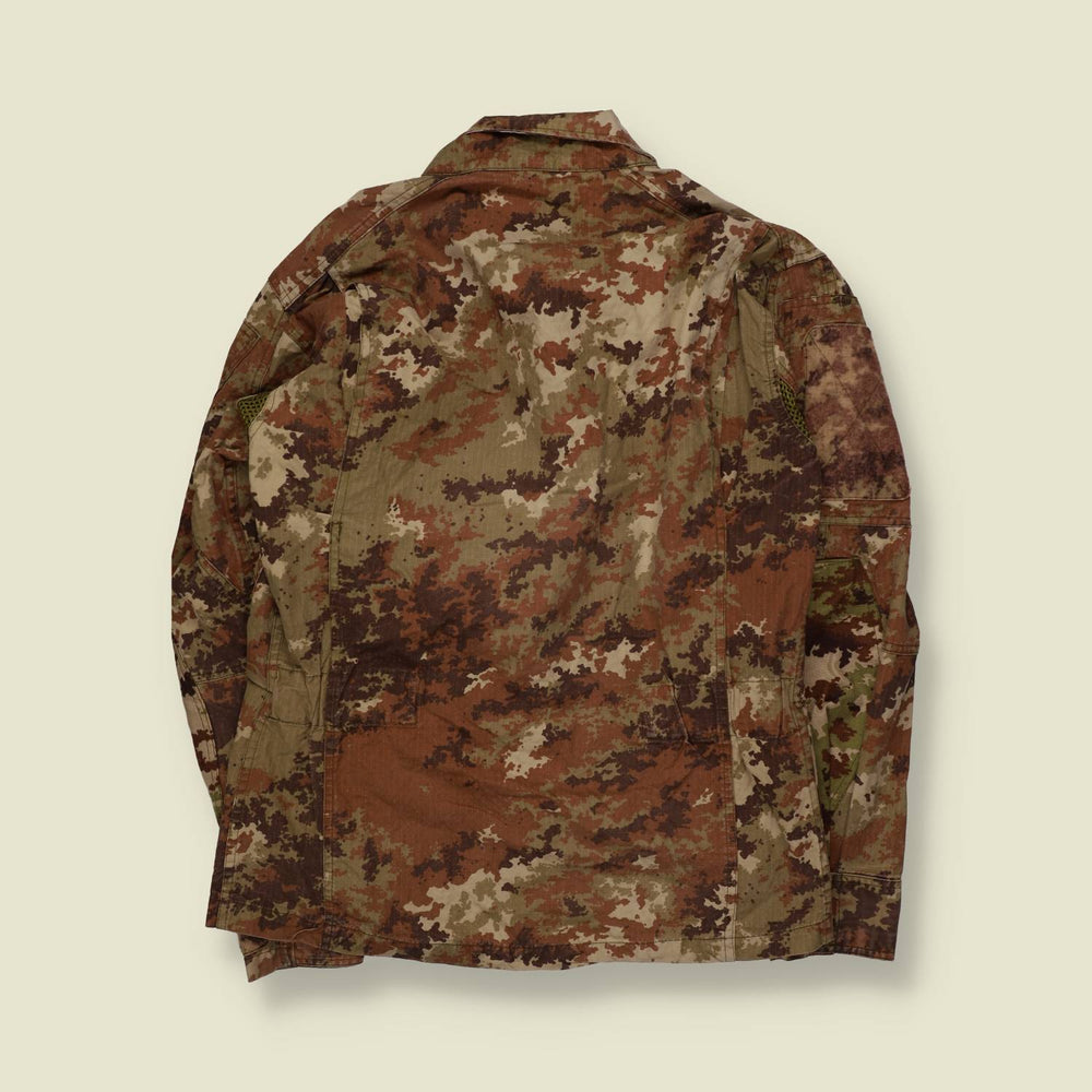 2000s | Italian Army | Vegetato Camo Shirt Jacket - S