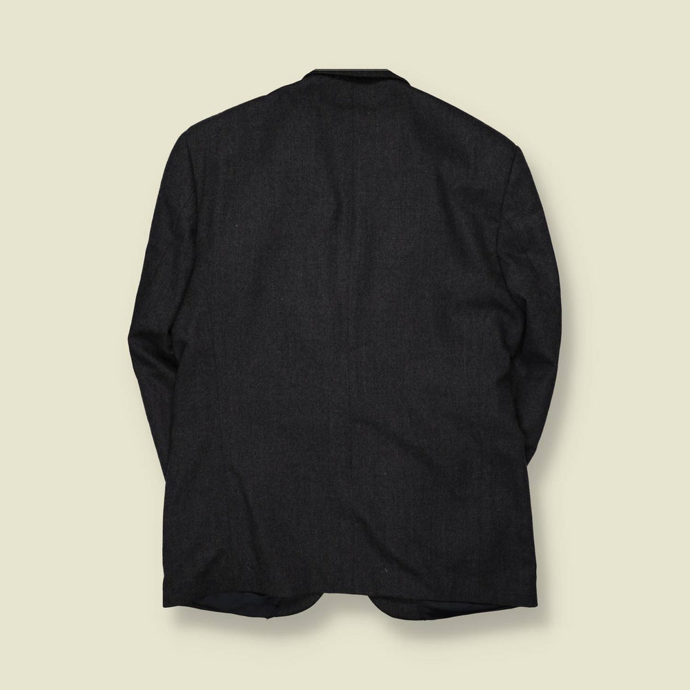 1980s | Two-Piece Suit | Charcoal Grey - L