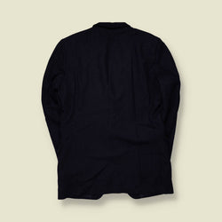 1970s | Two-Button Suit | Navy Pinstripe - M