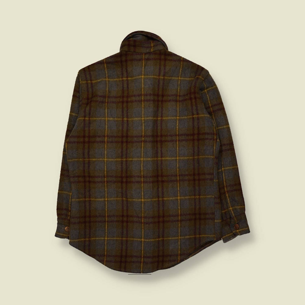 1950s | Peters | Wool Shirt | Ancient Cameron Tartan - M