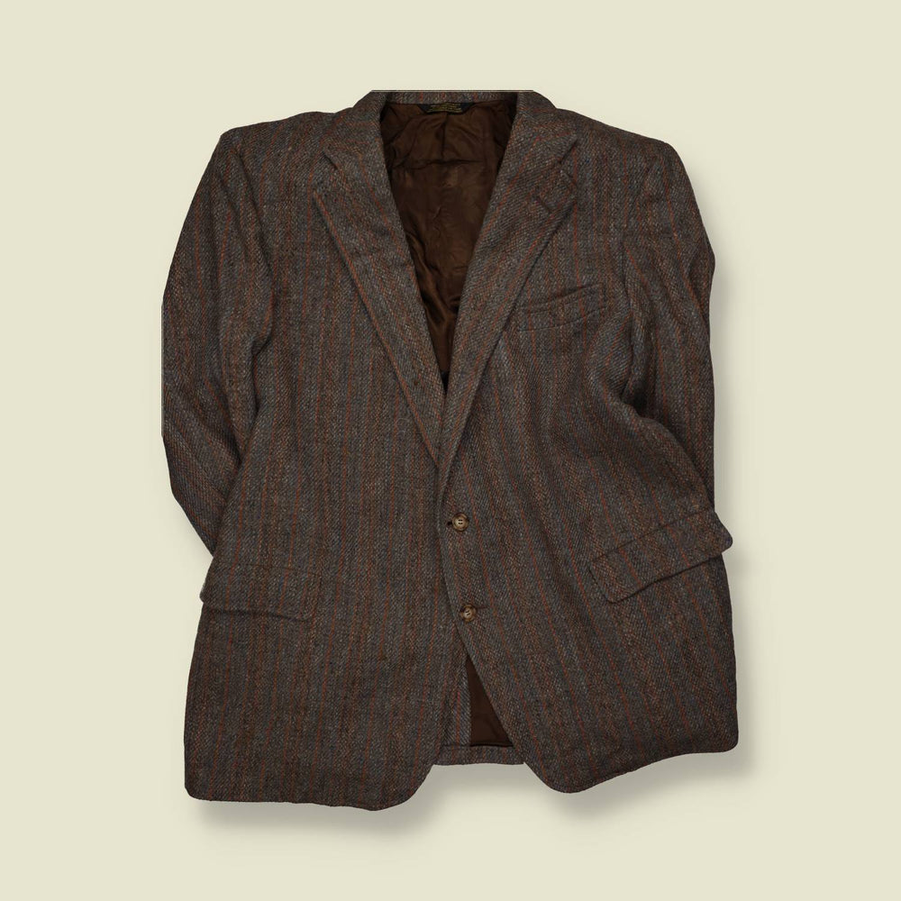 1980s | Harris Tweed | Blazer - 3XL