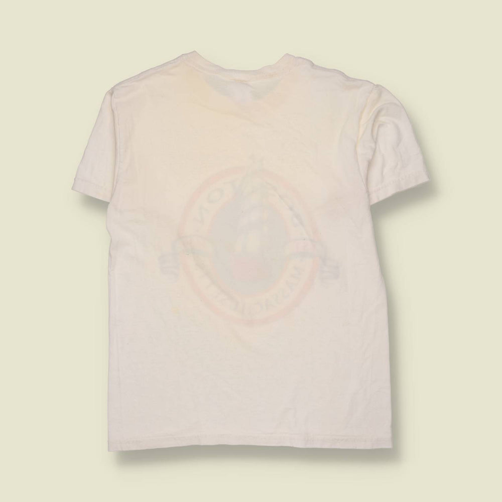 1990s | Anvil | Boston Massachusetts T-Shirt | White - XS