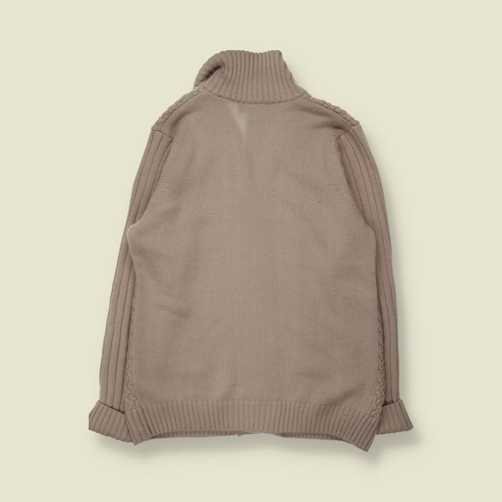 1990s | Wampum | Cardigan | Oatmeal - M