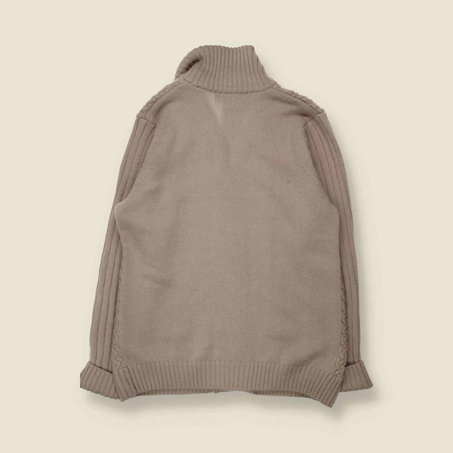 1990s | Wampum | Cardigan | Oatmeal - M