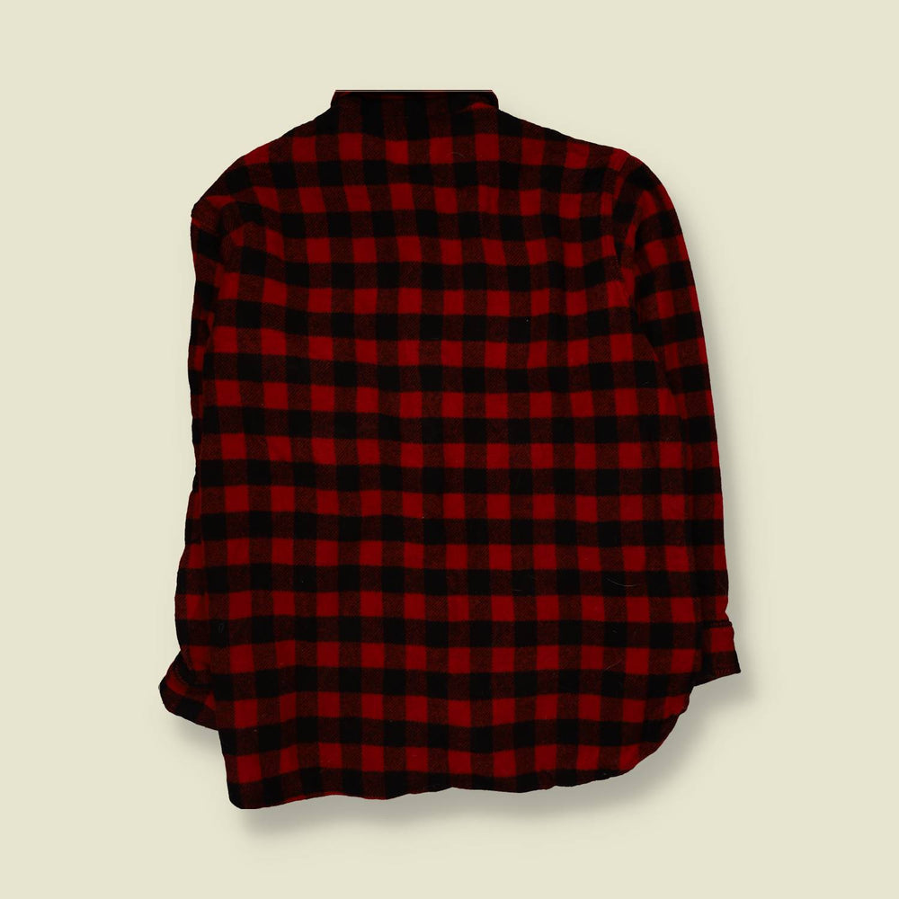 1990s | Woolrich | Shirt | Red/Black Buffalo Check | Made in USA - XXL